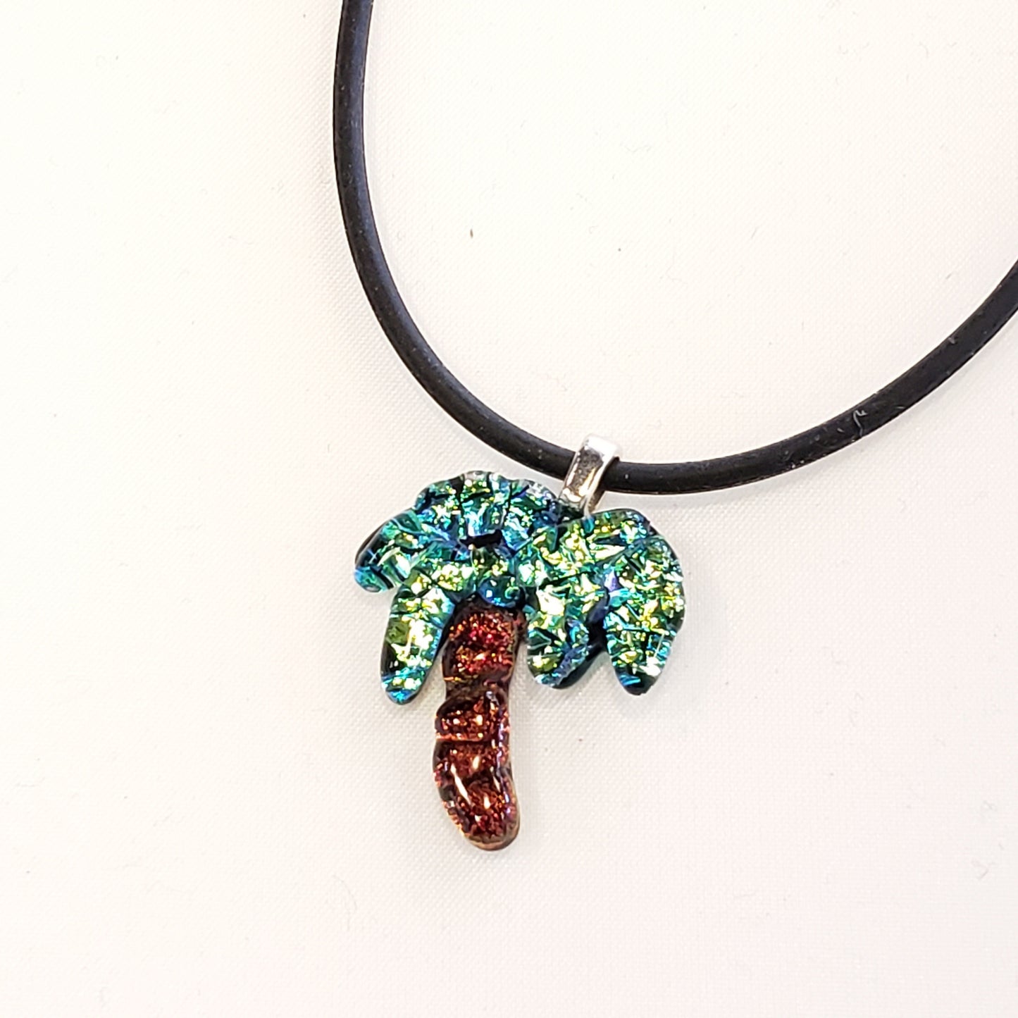 Dichrioic Palm Tree Pendant