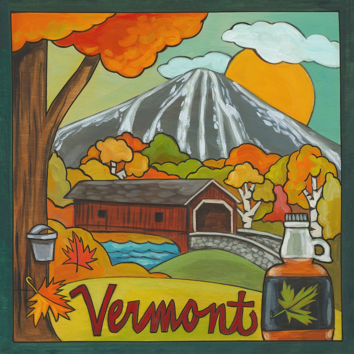 Vermont Plaque-I LoVermont