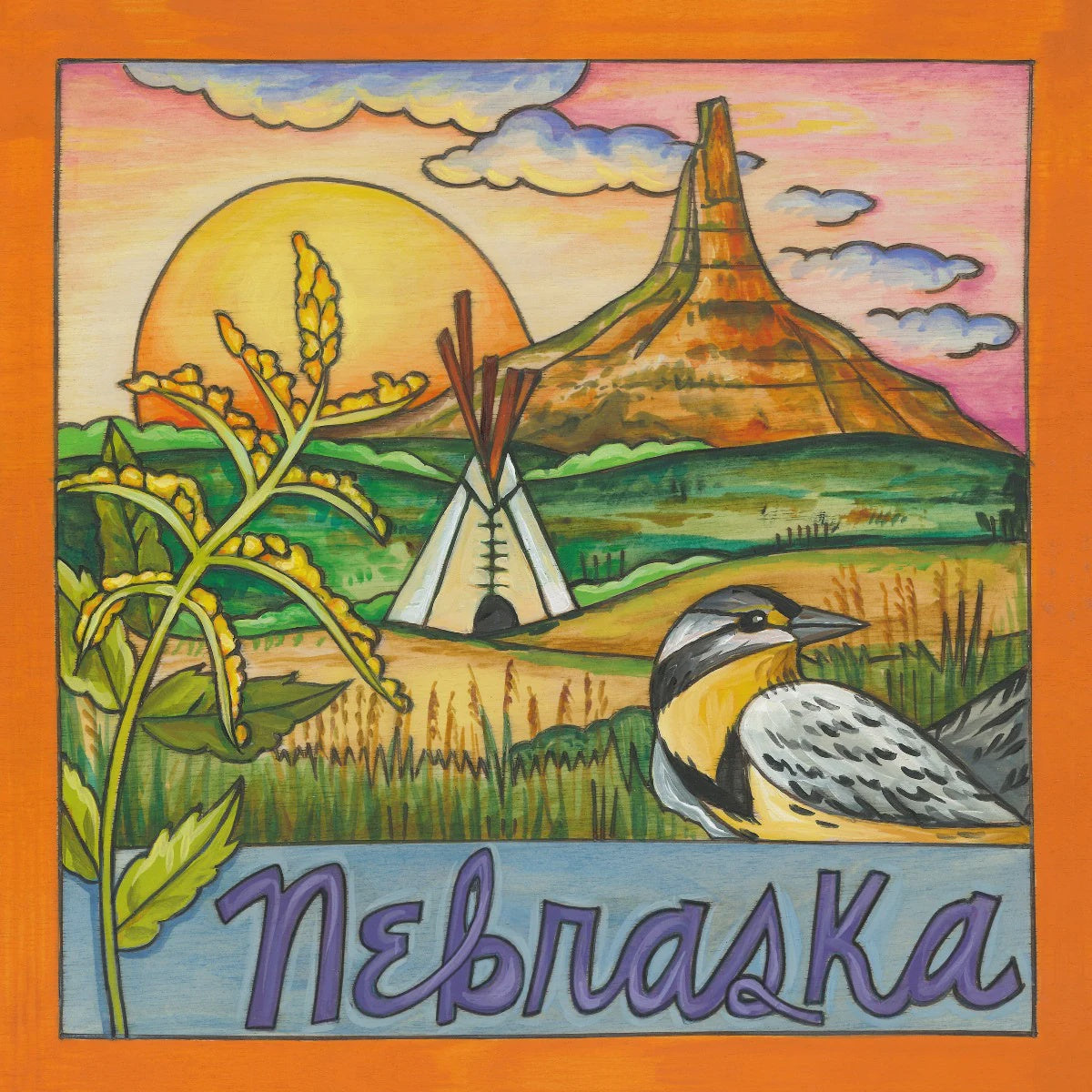 Nebraska Plaque-Nebraska Nice