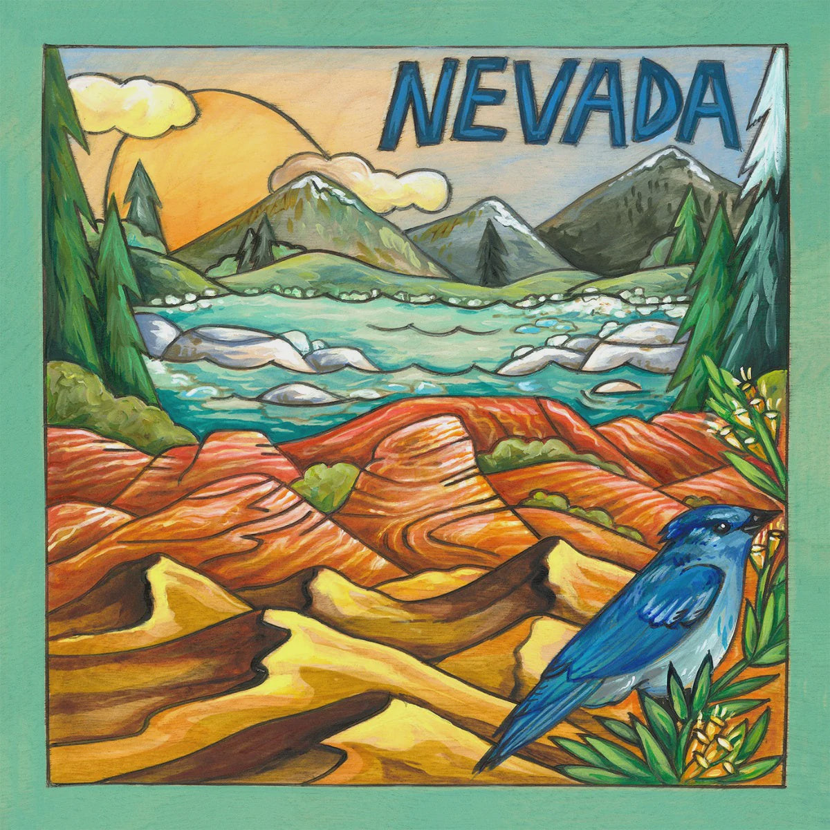Nevada Plaque-A World Within
