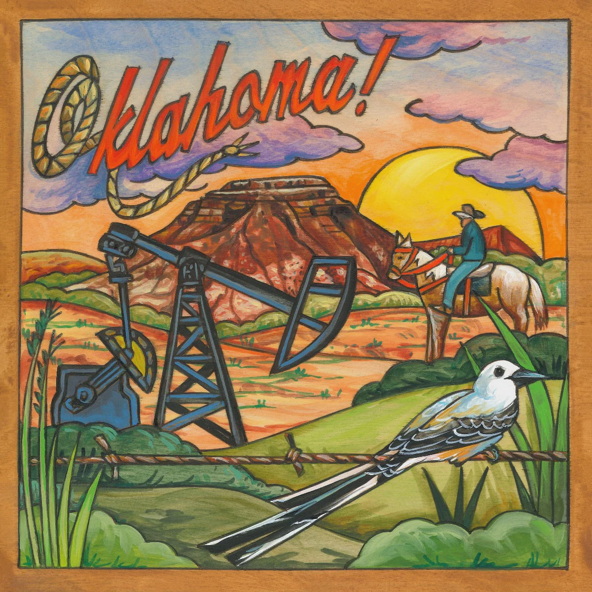 Oklahoma Plaque-Boomer's Paradise