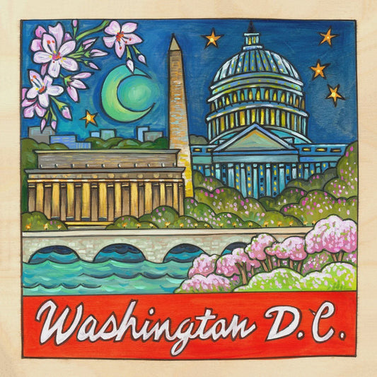 Washington DC Plaque-America's Capital