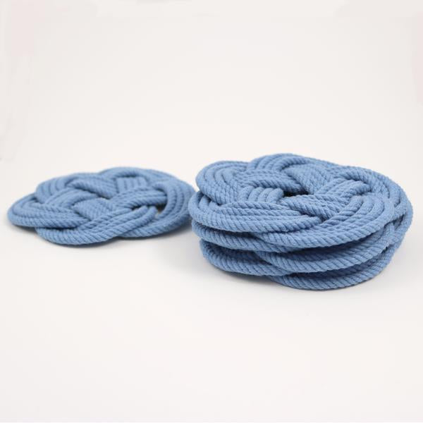 Sailor Knot Coasters-Blue - Random Acts Of Art