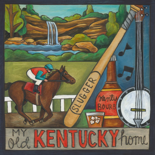 Kentucky Plaque-Bluegrass State