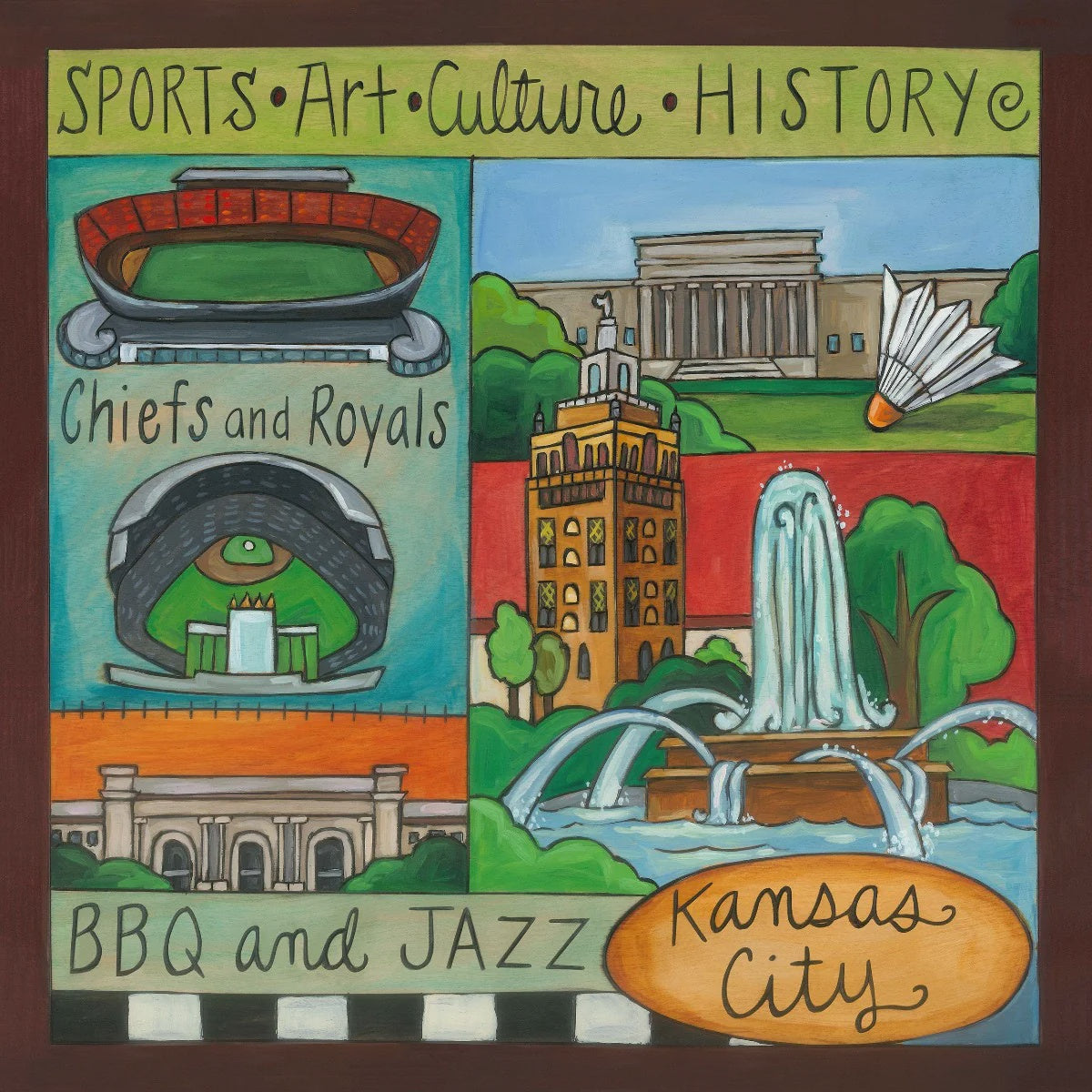 Kansas City Plaque-Celebrate KC