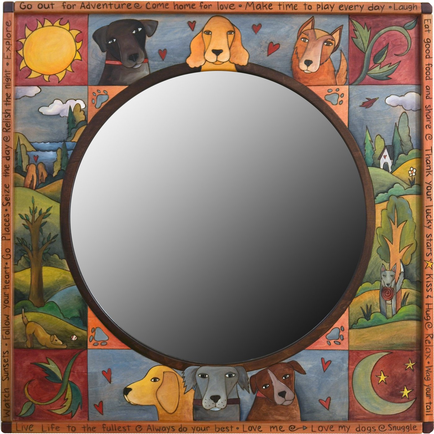 Square Mirror-Make Time to Play