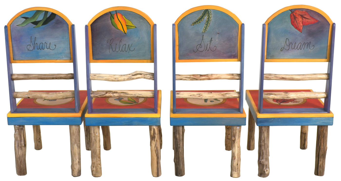 Dining Table & Four Chairs - Tropical
