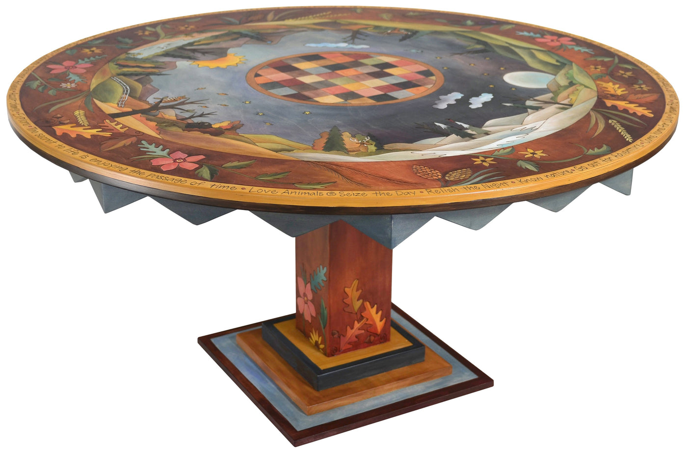 Dining Table-72" Round-Passage of Time