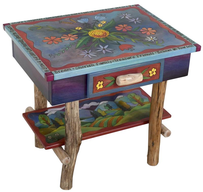 Nightstand-Floral