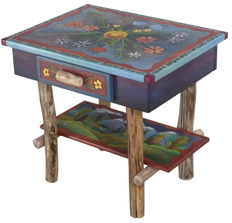 Nightstand-Floral