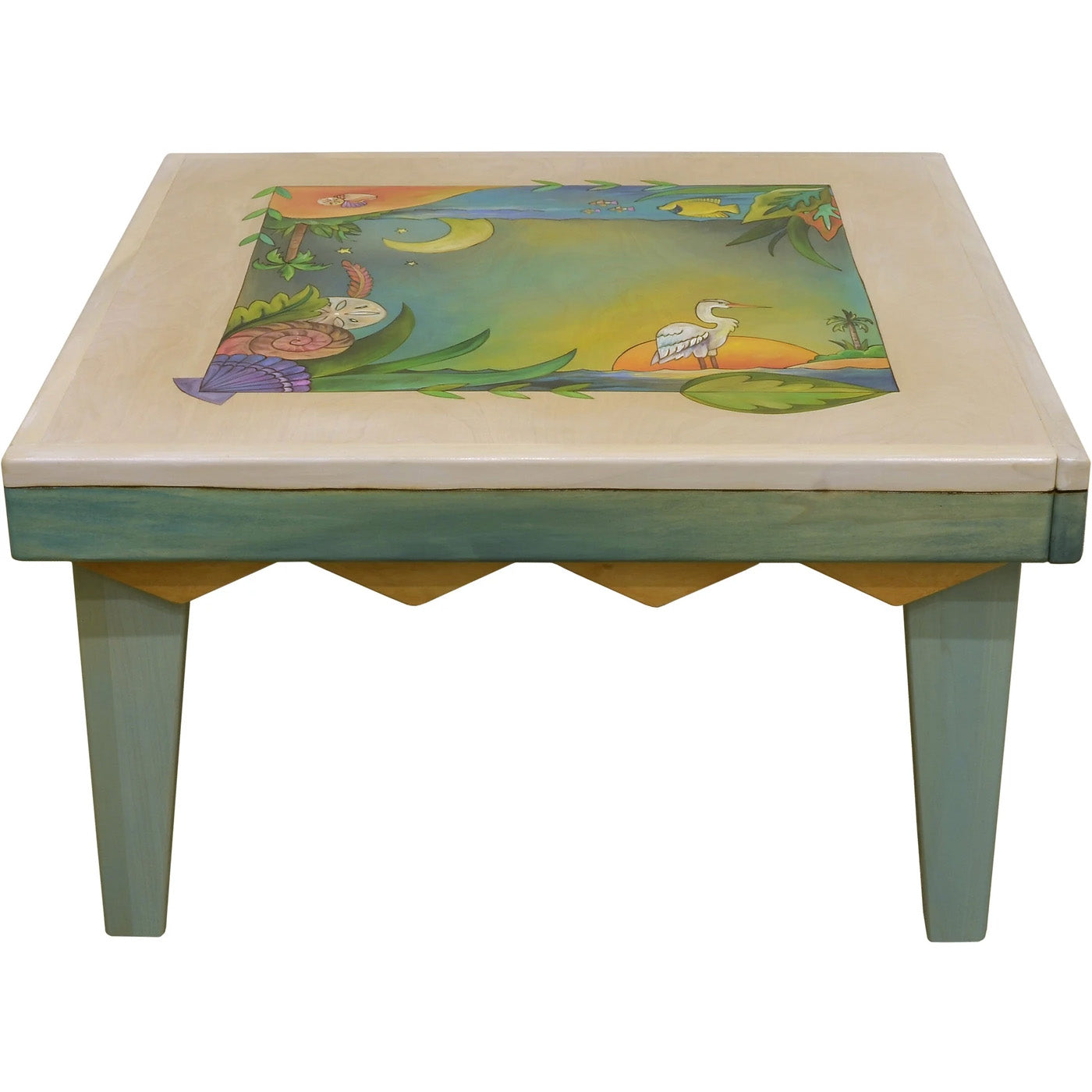Square Coffee Table-32" Tropical