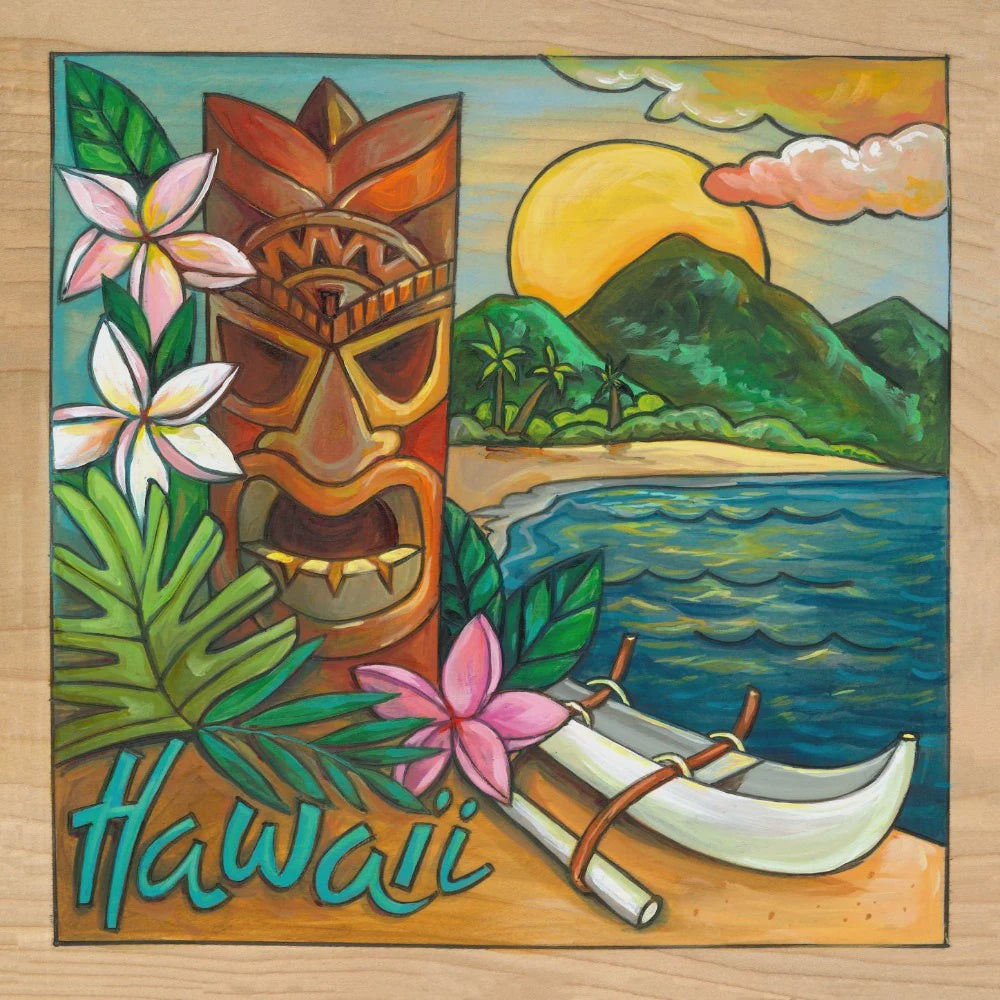 Hawaii Plaque-Islands of Aloha