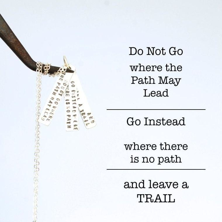 Leave a Path Necklace