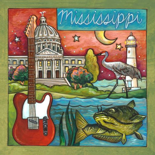 Mississippi Plaque-Magnolia State