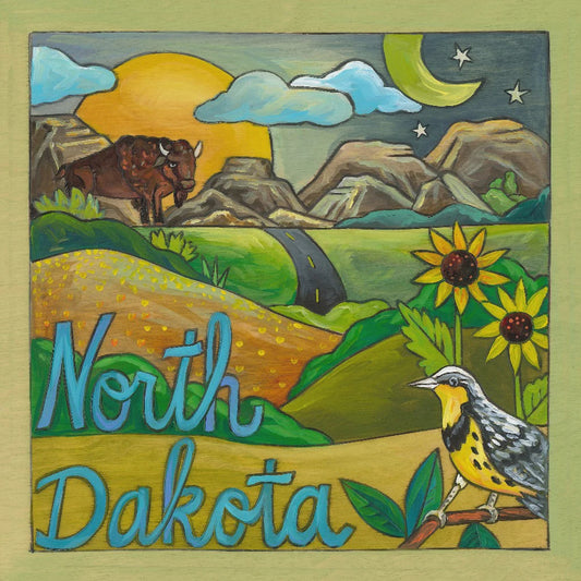 North Dakota Plaque-Be Legendary