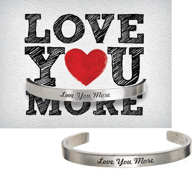 Cuff Bracelet-Love You More