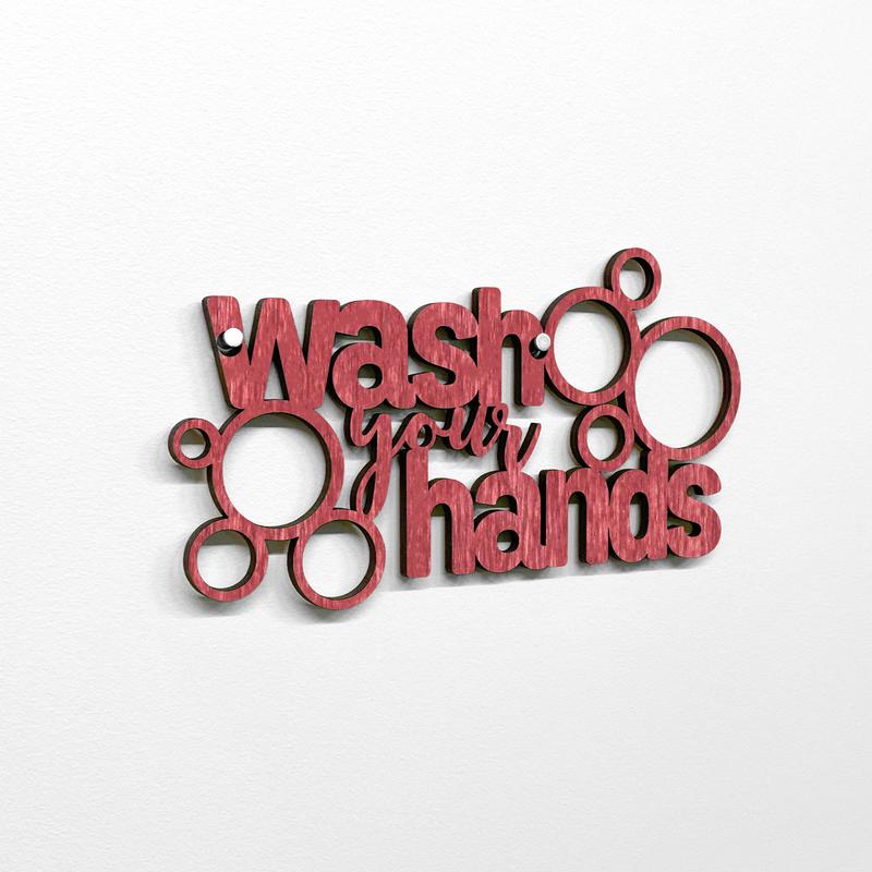 Wash Your Hands - Wall Art