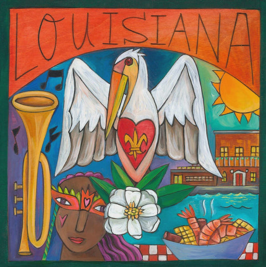 Louisiana Plaque-You Are My Sunshine