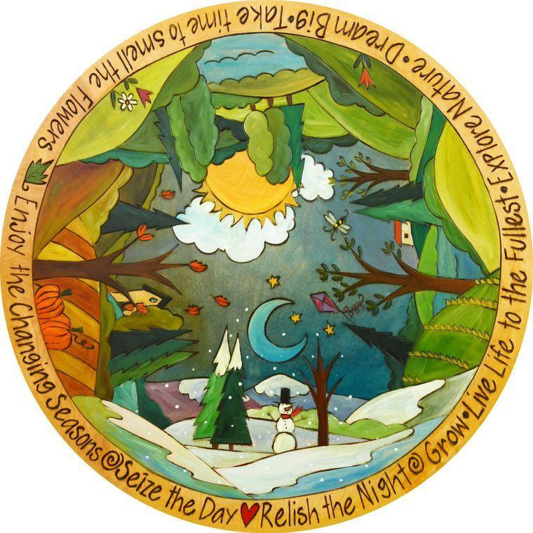 Lazy Susan-Around the World (Printed)