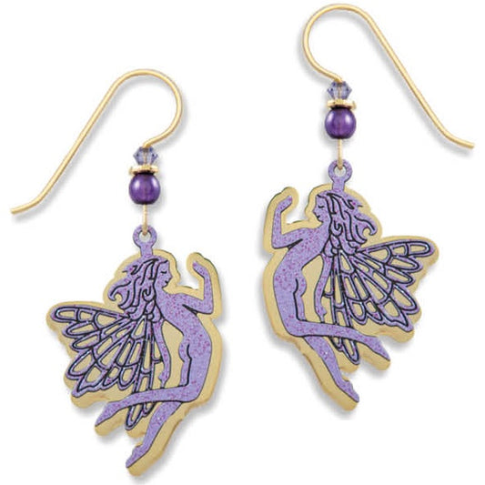 Fairy Earrings-Purple