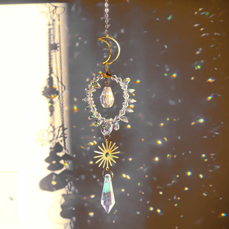 Fairy Light Prism Suncatchers