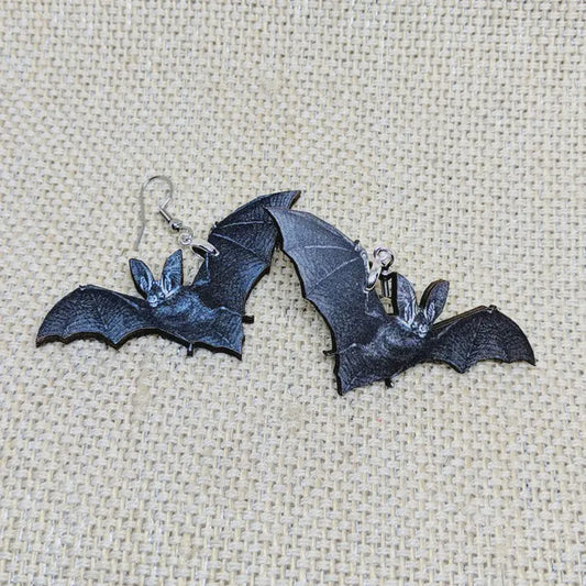 Flying Bat Earrings