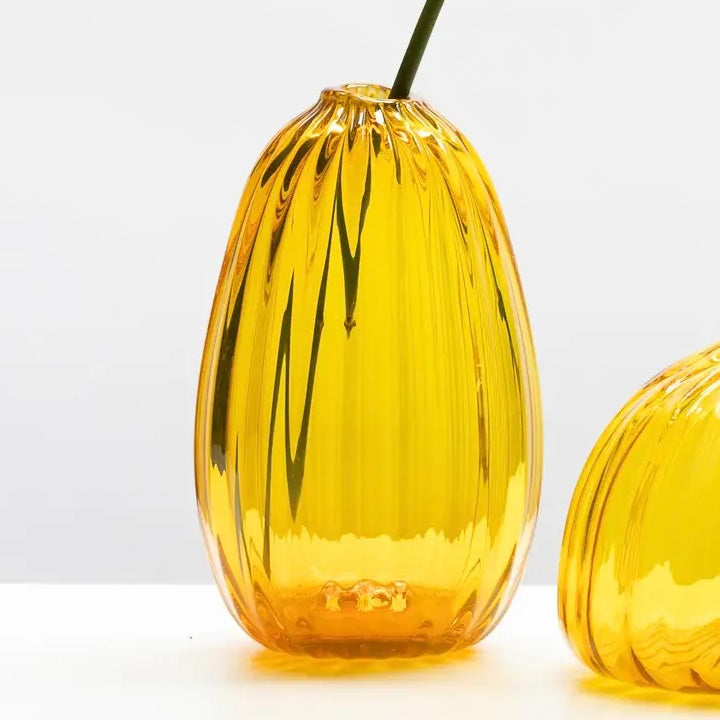 Little Buddies Glass Vases-Gold