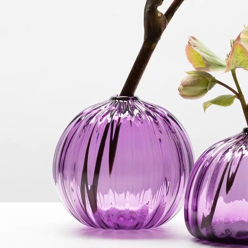Little Buddies Glass Vases-Hyacinth