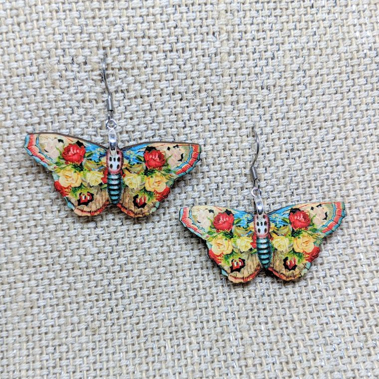 Vintage Butterflies Earrings