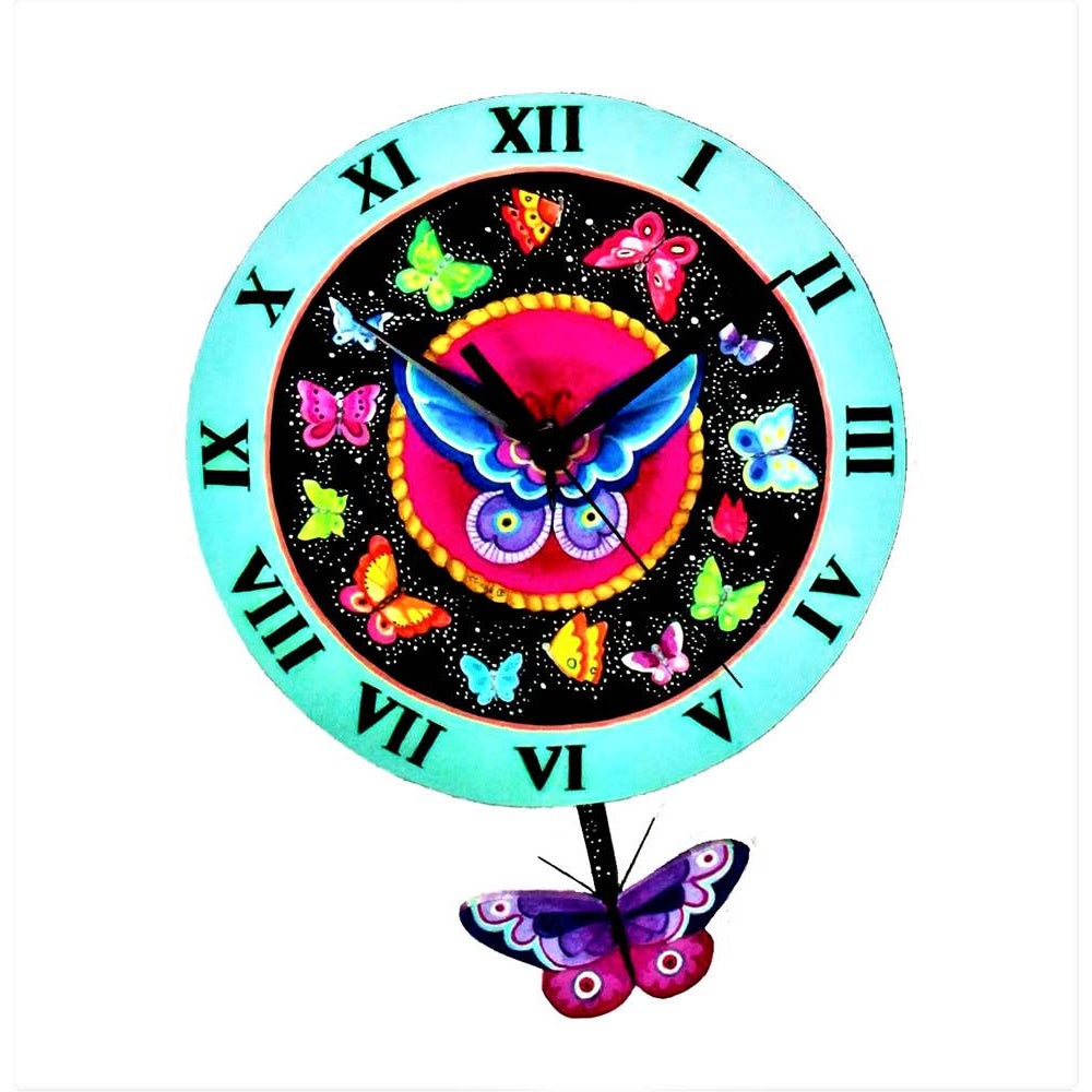 Butterfly Pendulum Clock