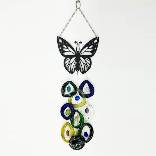 Butterfly Glass Chimes