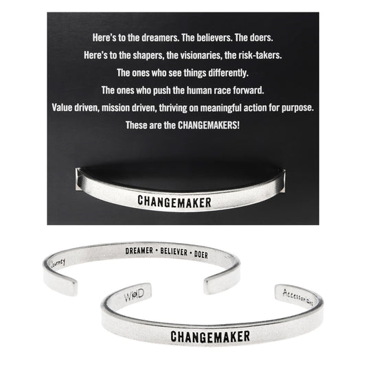 Cuff Bracelet-Changemaker