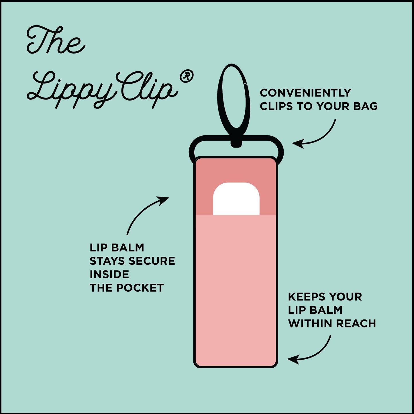 Lippy Clip-Lavender Gold