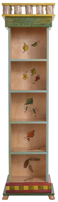 Tall Bookcase-Four Seasons