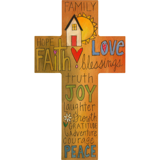 Cross Plaque-Joy of Family