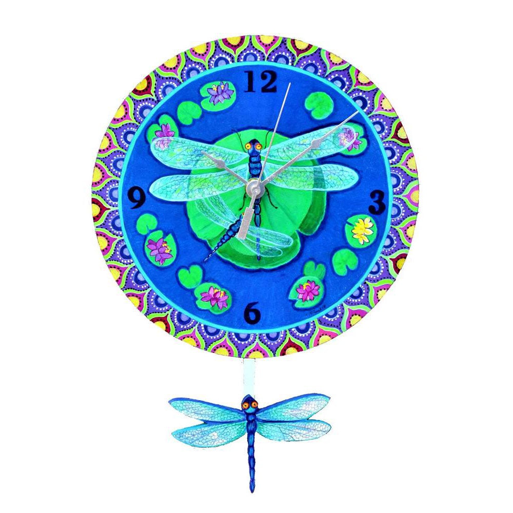 Dragonfly Pendulum Clock