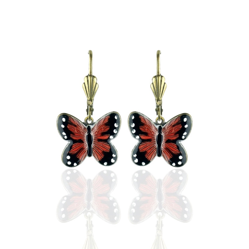 Halidae Monarch Butterfly Earrings