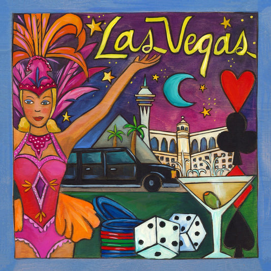 Las Vegas Plaque-Roll the Dice