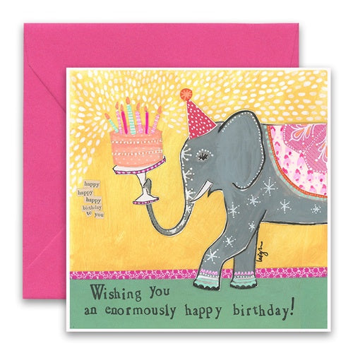 Card-Enormously Happy Birthday