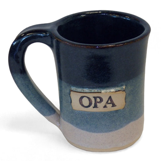 Opa Mug | Stegall's Stoneware | Random Acts of Art | Naples Florida