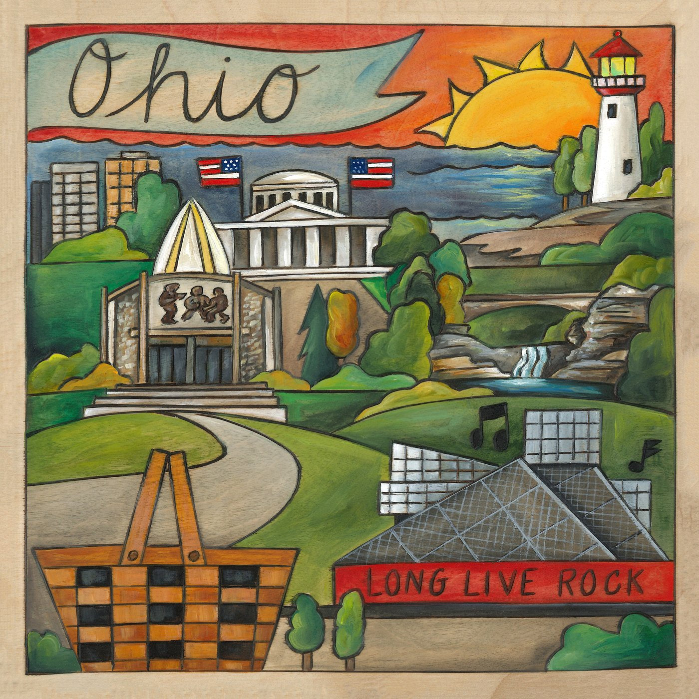 Ohio Plaque-Oh Ohio!