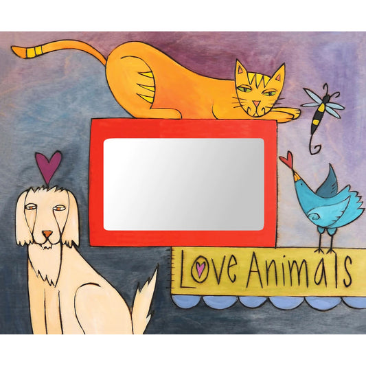 Picture Frame-Dogs & Cats & Birds