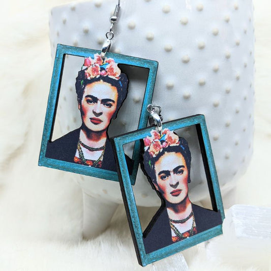 Frida Frame Earrings