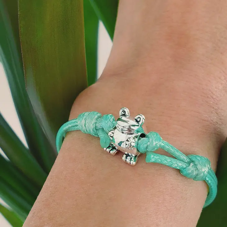 Frog Bead Bracelet