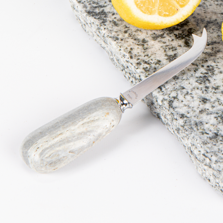 Beach Stone Cheese Knife
