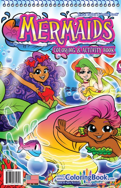 Coloring Book-Mermaids