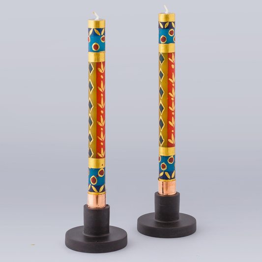 Taper Candles-African Mineral