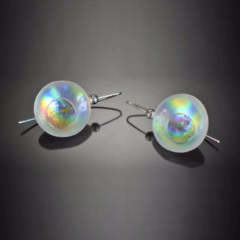Atomic Orb Earrings - Random Acts Of Art