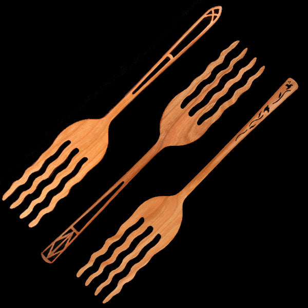 Wood Pasta Fork