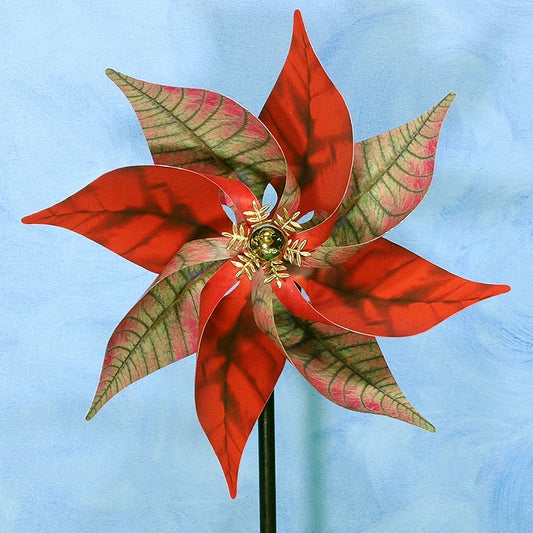 Poinsettia Pinwheel